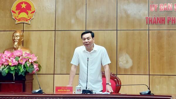 Họp chuẩn bị cho công tác phối hợp tổ chức hội nghị công bố Quy hoạch tỉnh và Xúc tiến đầu tư tỉnh Lạng Sơn, năm 2024