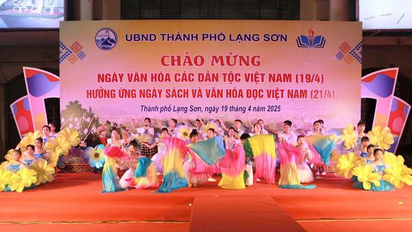 Khai mạc Ngày Văn hóa các dân tộc Việt Nam 19/4;  Hưởng ứng Ngày Sách và Văn hóa đọc Việt Nam 21/4 năm 2025
