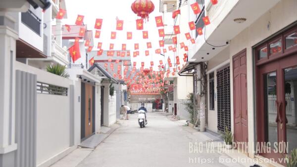 Thành phố Lạng Sơn: Cờ đầu khu dân cư kiểu mẫu